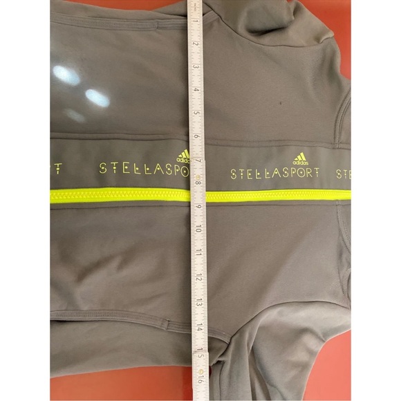 Adidas Stella McCartney Clima Warm Hooded  Contrasting Zipper Closure - Picture 8 of 10